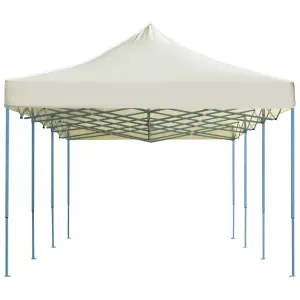 Berkfield Folding Pop-up Party Tent 3x9 m Cream