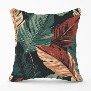 Autumn Colour Leaves Outdoor Cushion 45cm x 45cm