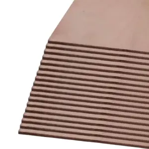 5.5mm Non-Structural Hardwood Plywood Sheet 8' x 4' (x18 Sheets)