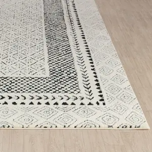 AMBRE Boho Skandi Area Rug 200 x 275 cm