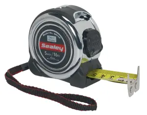 Sealey Professional Tape Measure 5m(16ft) SMT5P