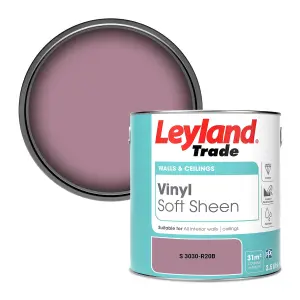 Leyland Trade Vinyl Soft Sheen Walls & Ceilings Emulsion Paint (S 3030-R20B) - 2.5L