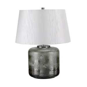 Elstead Columbus 1 Light Table Lamp Verdigris, E27