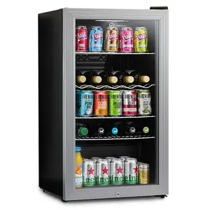 Subcold Super 85 LED Drinks Fridge - Silver