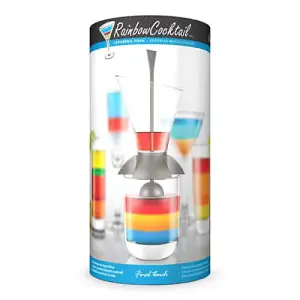 Original Products Final Touch Glass Rainbow Cocktail Layering Tool