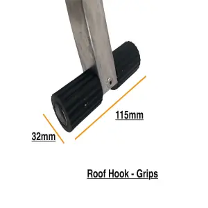 Roof Hook Ladder Extension Fits Most Ladders