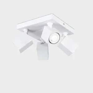 Harper Living 4 light Spot light, square shaped, White