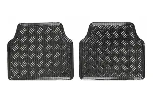 4 Pieces Universal Heavy Duty Rubber Car Mat Non-Slip Deep Dish For Cars SUV Truck and VAN, Water Proof Luxury Floor Mat Sets