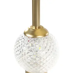 Metal LED Ceiling Lamp Gold YOWAKA