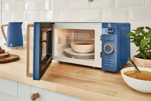 Swan Nordic Blue 20 Litre Digital Microwave