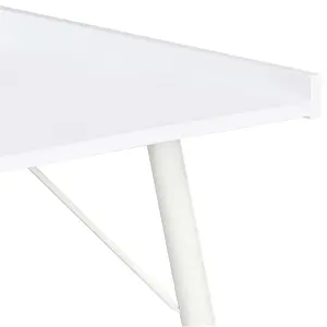 Berkfield Desk White 90x50x79 cm