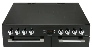 Leisure CK90C230K Freestanding Electric Range cooker with Electric Hob - Black