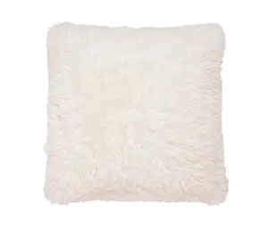 Catherine Lansfield Downstairs Living Cuddly 45x45cm Cushion Cream