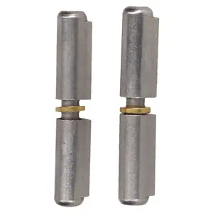 Lift Off Bullet Hinge Weld On Brass Bush 10x60mm Heavy Duty Door Hatch 2PK