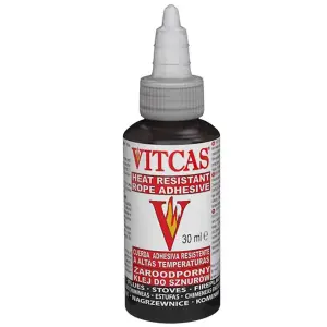 VITCAS Heat Resistant Black Rope Sealant - Easy Application