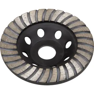 115mm Turbo Row Angle Grinding Disc for Stone and Concrete with 22mm Bore