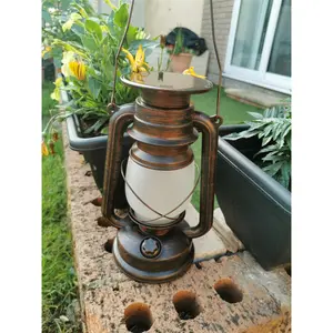 Kidd Bronze 24Cm H Solar Powered Integrated LED Outdoor Lantern