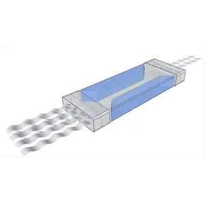 System 204X60mm Duct Silencer - Attenuator 0.5MTR