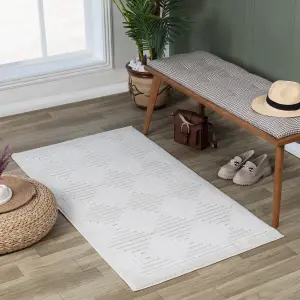 SAKURA In- /Outdoor Boho Skandi Area Rug 80 x 150 cm