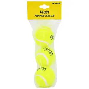 3 PACK Trainer Tennis Balls - Mid-Bounce Practice Training Court Set