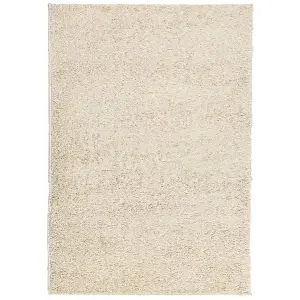 Shaggy Rug PAMPLONA High Pile Modern Gold 120x170 cm