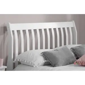 Birlea Belford Double Bed Frame In White