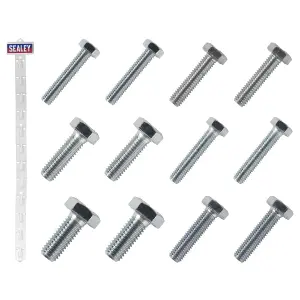 Sealey Clip Strip Deal - Set Screws M5 M6 M8 M10 With 12 Clips SCREWSET