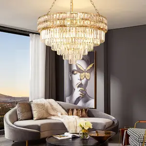 Jauregui 15 - Light Crystal Chandelier Gold