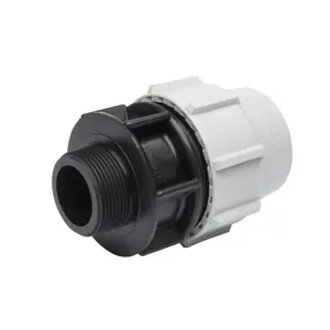 Plasson 63mm x 2 Inch Male Adaptor for MDPE to BSP Connections