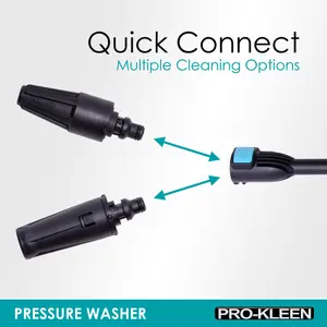 Pro-Kleen Pressure Washer Jet Power Wash High Performance Cleaner For Patio and Car 1400W