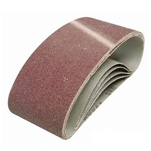 QTY 5 Sanding Belts 75mm x 457mm 40 Grit