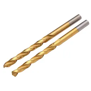 Draper HSS Titanium Nitride Coated Drill Bit, 6.0mm (Pack of 2) 08869