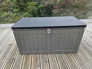 Garden Store Direct 50 Gallon/190 Litre Storage box with Strapped Lid