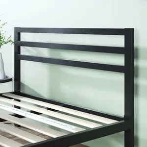 Christiano Metal Bed Frame with Headboard Double (4'6)