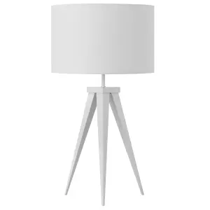 Beliani Scandinavian Table Lamp White STILETTO