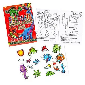 Spot on Gifts Dinosaur Activity Book Set Multicoloured (One Size)