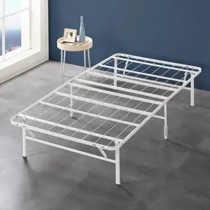 Buchman SmartBase Metal Bed Frame White / Single (3')