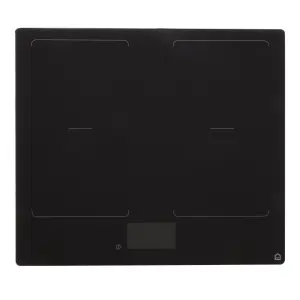 GoodHome Bamia GHIHAC60 59cm Induction Venting Hob - Black