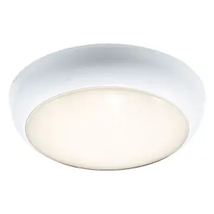 Ansell ADILED2 Disco Circular LED Bulkhead Light Fitting IP65 White - 14 Watt (Indoor / Outdoor)