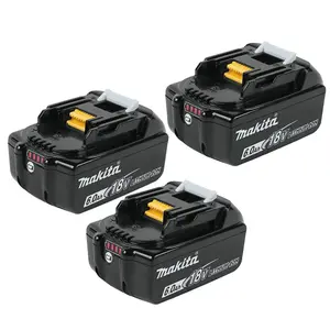 3x Genuine Makita 18V 6.0Ah Li-Ion LXT Battery BL1860 6AH New Star Battery