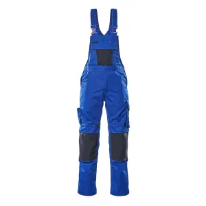 Mascot Unique Augsburg Bib & Brace - Royal/Dark Navy Blue   (30.5) (Leg Length - Regular)