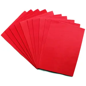 A4 EVA Foam Craft Sheets in Red Kids Arts Project DIY 2mm