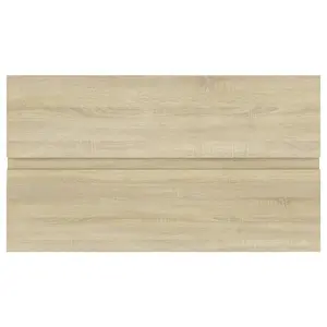 Berkfield Sink Cabinet Sonoma Oak 80x38.5x45 cm Engineered Wood