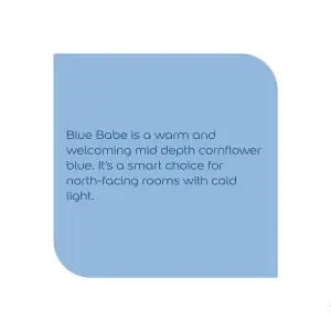 Dulux Easycare Washable & Tough Blue babe Matt Wall & ceiling Emulsion paint, 30ml Tester pot