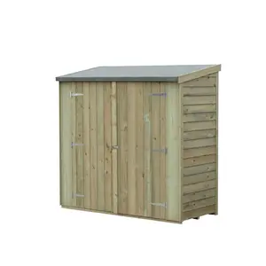 Garden Value 6 ft. W x 3 ft. D Storage Shed