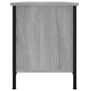 Berkfield TV Cabinet with Doors Grey Sonoma 102x35x45 cm Engineered Wood