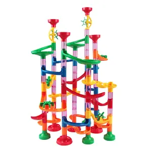 80 Piece Marble Run Toy Set Ideal Gift For Kids