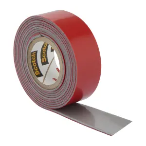 Scotch Acrylic Red Mounting Tape (L)1.5m (W)19mm