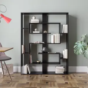 Decorotika Esteban Geometric Bookcase Shelving Unit