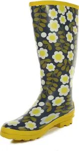 Regatta X Orla Kiely Floral Welly Hi River Floral, Size: UK8